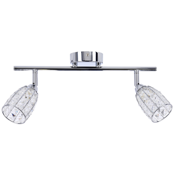 Sufitowa lampa Shiba 92-13392 Candellux na listwie szklana chrom