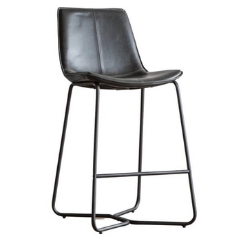 Barowe krzesło do jadalni Hawking 5059413329593 czarny