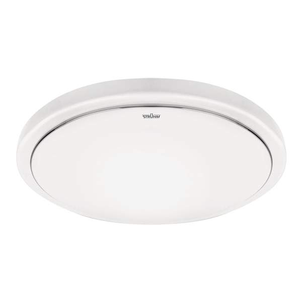 Plafon z czujnikiem ruchu SOLA 4320 Ideus LED 18W 4100K IP44 metal biały