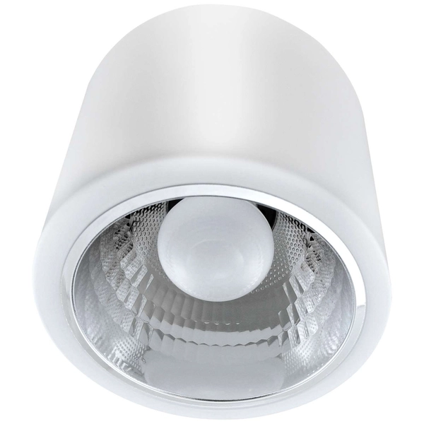 Natynkowa LAMPA sufitowa JUPITER 17 307194 Polux metalowa OPRAWA stropowa DOWNLIGHT tuba biała
