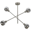 Lampa sufitowa MIGO 34-72436 metalowa szklane kule balls sticks chrom