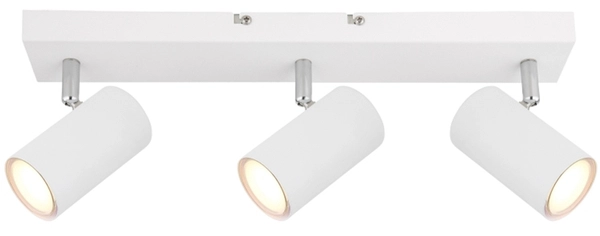 Reflektorowa lampa sufitowa Robby 57911-3W listwa biała