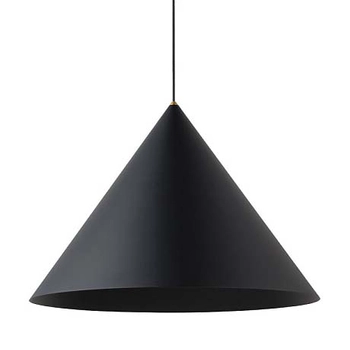 Metalowy stożek wiszący Zenith 8005 nowoczesna lampa czarna hol