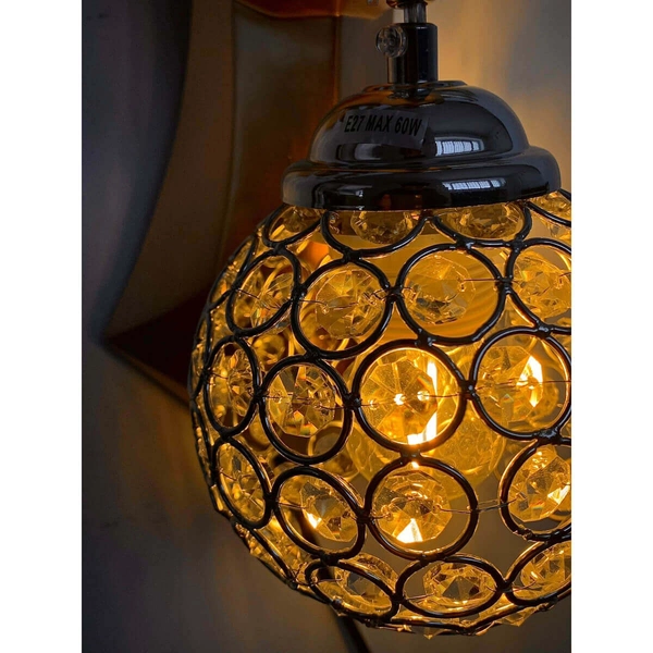 Dekoracyjny kinkiet ścienny Deer CGDEER1 COPEL jeleń szyszka złota