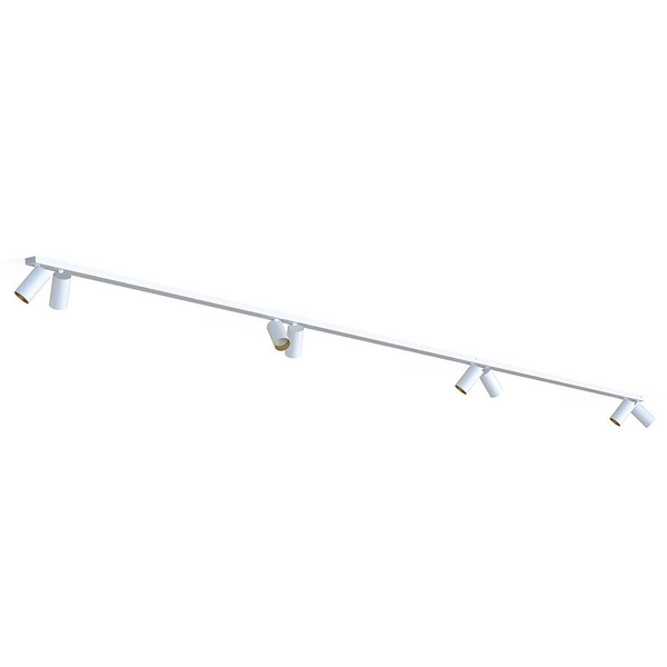 Sufitowa lampa kierunkowa Mono listwa do pokoju biała złota