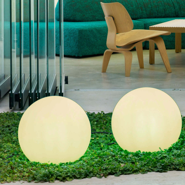 Lampa podłogowa Buly LUMBL050OFNW fi 51 LED 7W 6000-6500K IP65 na balkon biała