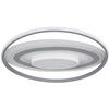 Plafon LAMPA sufitowa LEOLA 48016-60 Globo okrągła OPRAWA metalowa LED 60W 3000K - 6000K z pilotem biała