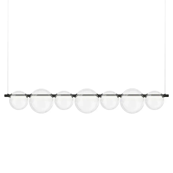 Molekułowa lampa wisząca Atola ML2244 LED 19W 4000K bubbles czarna