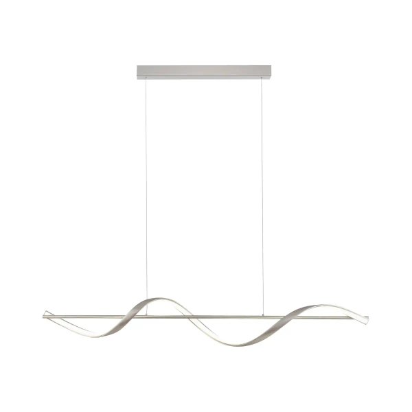 Wisząca lampa Q-SWING srebrny 2385-55 1xLED 24W 2700-5000K do jadalni