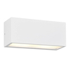 Prostokątna lampa ścienna MAYENNE 218560231 do łazienki IP44 biała
