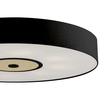 Nowoczesna lampa sufitowa NABO 8722 AMPLEX abażurowa czarna