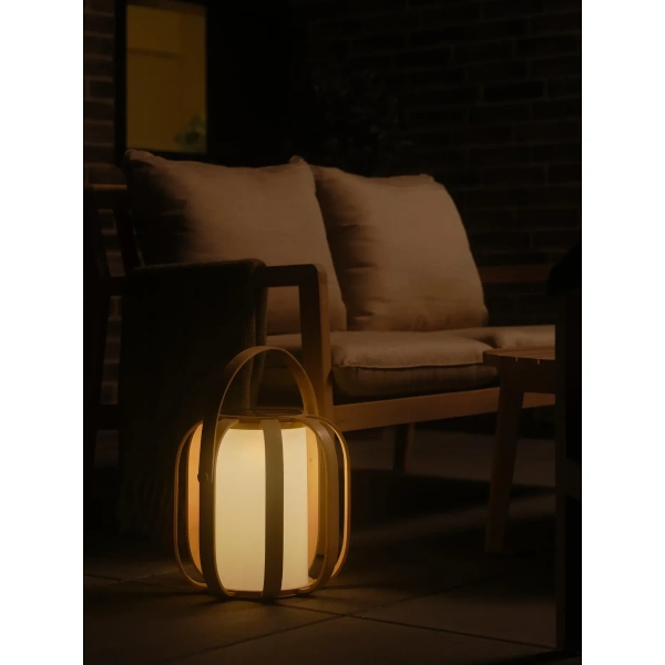 Stołowa lampka na taras Bob 2118085062 LED 3,5W 2700K IP44 beżowy