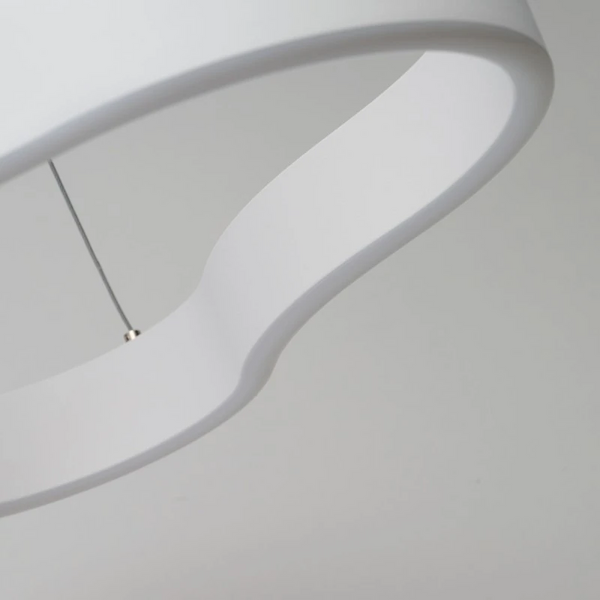 Lampa wisząca ze ściemniaczem MIRABELLA biała AZ6753 1xLED 60W 3000K do salonu