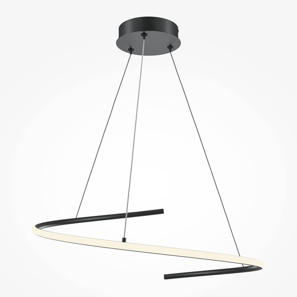 Ledowa lampa zwieszana Curve MOD242PL-L33BK 31W 3000-4000K czarny biały