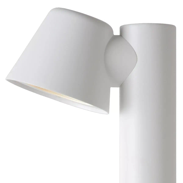 Stojący słupek ogrodowy DINGO 14881/70/31 Lucide IP44 metalowy biały