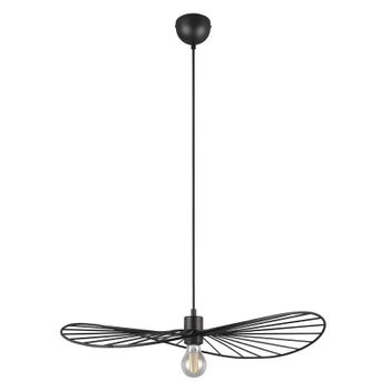 Wisząca lampa Chapeau R31451032 RL Light kapelusz metalowy czarny