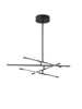 Sufitowa lampa ledowa do przedpokoju Bell LE41346 40W 3000K czarna