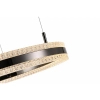 Wisząca lampa ARKADIA tytanowa ST-6376-60 1xLED 30W 3000K ring