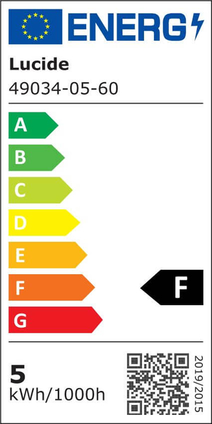 Edison żarówka Filament 49034/05/60 E27 4,9W 2700K 460lm przezroczyste