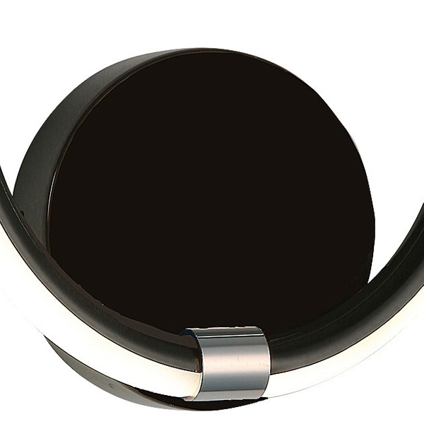Ring lampa ścienna Willow 6969 LED 12W 4000K pierścień do salonu czarny