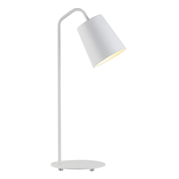 Lampa na biurko Zen MT1232 white Step nowoczesna do czytania biała