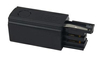 Zasilanie szynoprzewodu uziemienie lewe 4 wires Track Power Adaptor MHT1-C/L-BK Maxlight do systemu 3-fazowego 230V czarne