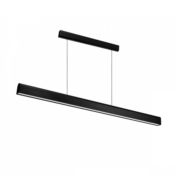 Ledowa lampa wisząca LINEA 11180102 Kaspa 40W 3000K ściemnialna belka czarna