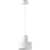 Okrągła LAMPA wisząca RIF 30903 Sigma metalowa OPRAWA zwis biała