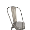 Nowoczesne krzesło czarne Tower KH010100957 uniwersalne metalowe