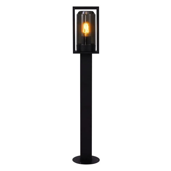 Zewnętrzna lampa stojąca Griffin 2218158047 IP44 czarny przydymiony