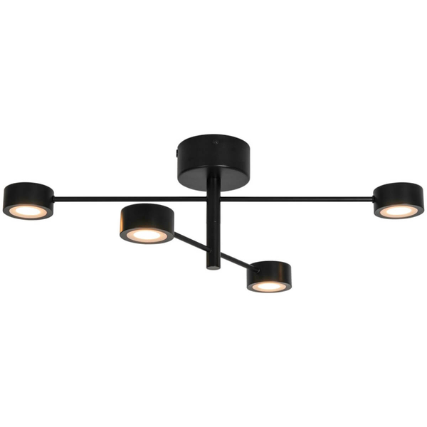 Metalowa lampa sufitowa Clyde 2412260103 LED 16W 2700K czarny