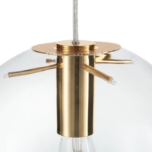 Kulista lampa wisząca Tonda ST-8722P-XL gold Step zwis przezroczysta