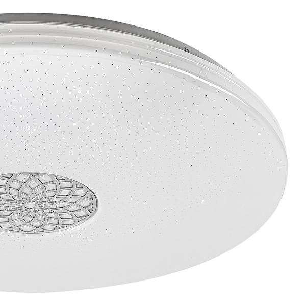 Okrągły plafon ledowy Ophelia 5365 40W 3000-6500K sterowana chrom