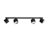 Ruchoma lampa sufitowa Bot 1047PL_L1 metalowe spoty do przedpokoju czarne