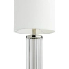 Szklana stołowa lampa Enrico ENR4138 LED 2,4W 3000K nikiel