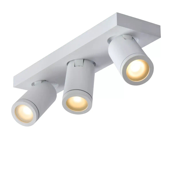Potrójna lampa sufitowa TAYLOR 09930/15/31 Lucide IP44 regulowana biała