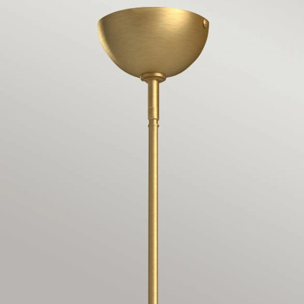 Modernistyczna wisząca lampa Jude ALM-JUDE3-GD-CL szklana złota