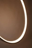 Okrągła LAMPA wisząca RIO TH.114 Thoro metalowa OPRAWA ring LED 30W 3000K pierścień zwis czarny
