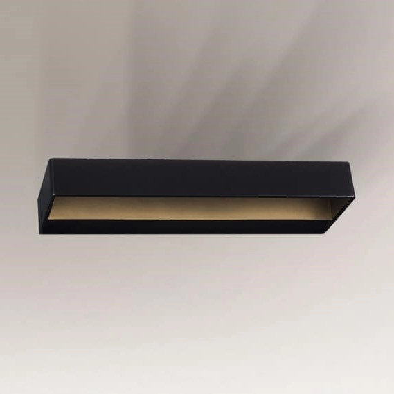 Kinkiet ENIWA 4451 Shilo metalowa lampa prostokątna LED 1,44W 3000K czarna