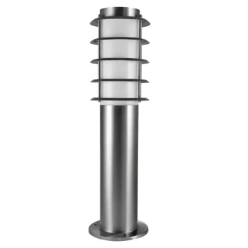 Metalowy słupek ogrodowy SERENA 204523 Polux IP44 outdoor srebrny