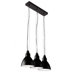 LAMPA wisząca DAISEN 5597 Shilo metalowa OPRAWA industrialna ZWIS listwa sufitowa czarna