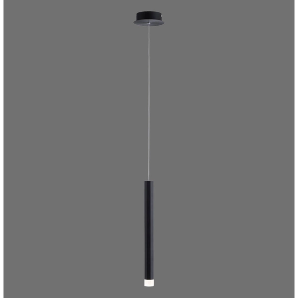 Pojedyncza lampa zwisająca Bruno 15202-18 LED 6W 3000K sopel czarny