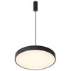 LAMPA wisząca ORBITAL 5361-830RP-BK-3 Italux metalowa OPRAWA zwis LED 24W 3000K czarny