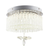 Plafon Mathilda 68397-12 z kryształkami LED 12W 4000K chrom