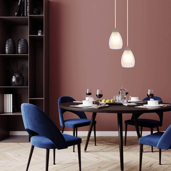 LAMPA wisząca NIKI LP-567/1P dym Light Prestige loftowa OPRAWA szklany zwis przydymiony