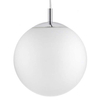 Skandynawska LAMPA wisząca ALUR 10724303 Kaspa hygge OPRAWA kulisty ZWIS kule balls chrom białe