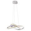 Wisząca lampa supeł Aria 76394 LED 40,5W 3000K chrom biały