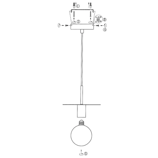 LAMPA wisząca DISC 106150 Markslojd metalowa OPRAWA zwis na przewodzie mosiądz