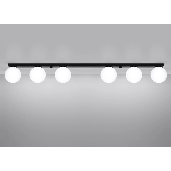 Metalowa oprawa sufitowa Yoli SL.1155 Sollux balls biały czarny