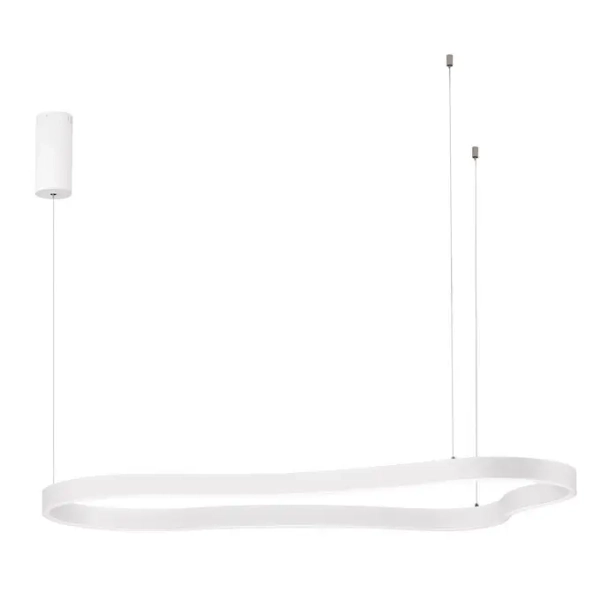 Asymetryczna lampa wisząca VELBANO LE45416 LED 61W 3000K biały